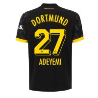 Koszulka piłkarska Borussia Dortmund Karim Adeyemi #27 Strój wyjazdowy 2023-24 tanio Krótki Rękaw